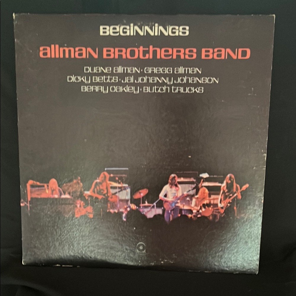 'Beginnings' Vinyl Record - Black Cover